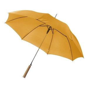2x stuks automatische paraplus 102 cm doorsnede oranje