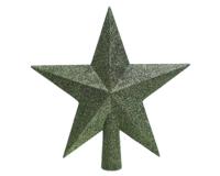 Onbreekbare piekster met glitter dennengroen