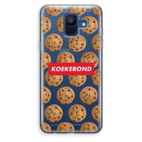 Koekerond: Samsung Galaxy A6 (2018) Transparant Hoesje