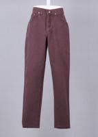 Vintage Straight Lee Brown size 24 / 29 for Women - thumbnail