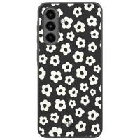 Samsung Galaxy A36 hoesje - Retro bloempjes