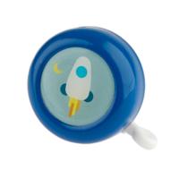 Fietsbel PexKids Rocket - blauw/wit