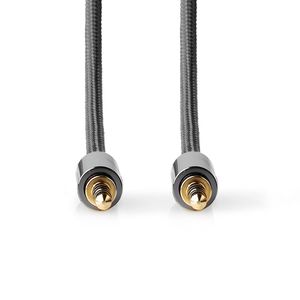 Nedis CATB22000GY10 audio kabel 1 m 3.5mm Grijs