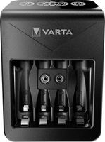 Varta LCD Plug Charger+ 4x 56706 Batterijlader NiMH AAA (potlood), AA (penlite), 9 V (blok) - thumbnail