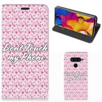 LG V40 Thinq Design Case Flowers Pink DTMP LG V40 Thinq Design Case Flowers Pink DTMP