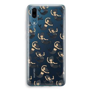 Zeemeermin: Huawei P20 Transparant Hoesje