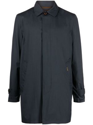 Moorer manteau Vittor-Go en laine mélangée - Bleu