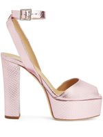 Giuseppe Zanotti sandales Betty 120 mm à plateforme - Rose