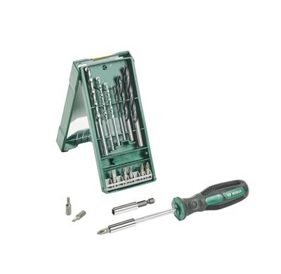 Bosch Accessoires Promoline 15+1 Mini X-Line Mixed Set + Handtool - 2607017654