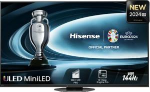 Hisense 65U8NQ tv 165,1 cm (65") 4K Ultra HD Smart TV Wifi Grijs 3000 cd/m²