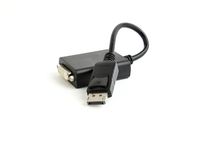 Gembird DisplayPort v.1.2 - Dual-Link DVI 0,1 m Zwart - thumbnail