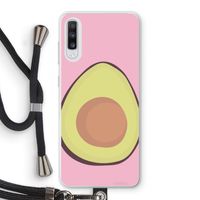 Avocado: Samsung Galaxy A70 Transparant Hoesje met koord Avocado: Samsung Galaxy A70 Transparant Hoesje met koord