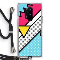 Pop Art #3: OnePlus 8 Pro Transparant Hoesje met koord