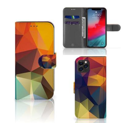 Apple iPhone 11 Pro | Book Case | Polygon Color