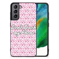 Samsung Galaxy S21FE | Telefoon Hoesje | Flowers Pink DTMP Samsung Galaxy S21FE | Telefoon Hoesje | Flowers Pink DTMP
