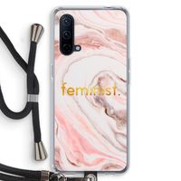 Feminist: OnePlus Nord CE 5G Transparant Hoesje met koord