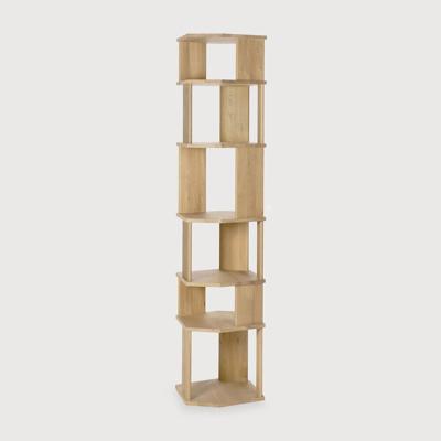 Ethnicraft Wandrek 'Stairs' Geolied Eikenhout, 204 x 45cm, kleur Naturel