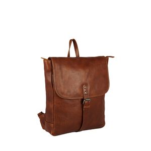 Justified Bags Justified Bags® Nynke - Mansfield Backpack Flap Cognac