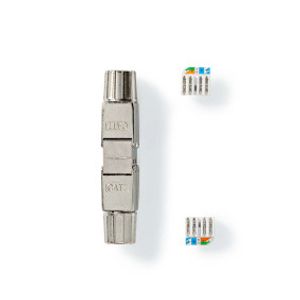 Nedis Netwerkkoppeling | CAT7 | Afgeschermd | RJ45 Female | RJ45 Female | Recht | Metaal | Envelop - CCGP89020ME