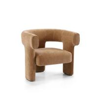 Bronx71 Scandinavische fauteuil Bibi chenille terracotta