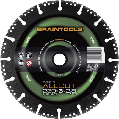 Rhodius 303388 DG 210 ALLCUT Diamanten doorslijpschijf Diameter 125 mm Steen 1 stuk(s)