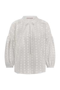 Studio Anneloes Female Blouses Abbie Flower Embroidery Blouse 11802