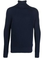 Zanone pull en laine vierge - Bleu