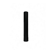 VIK - Kachelpijp 60 cm - zwart