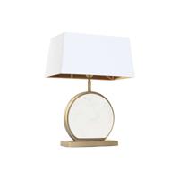Bureaulamp Home ESPRIT Wit Gouden 50 W 220 V