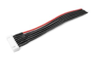 Balanceerstekker 6S XH - vrouwelijk - met 22awg silicone kabel - 10cm