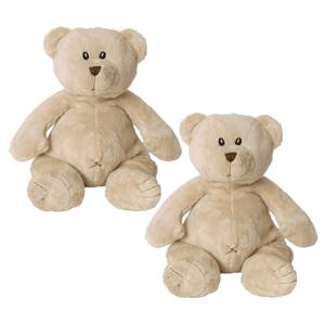 Happy Horse beer Buster knuffel - 2x stuks - 32 cm - pluche - knuffelbeer - berenknuffel -babyknuffe