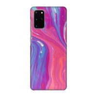 Paarse stroom: Volledig geprint Samsung Galaxy S20 Plus Hoesje