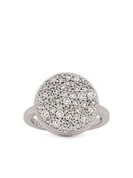 ALINKA bague Black Caviar en or blanc 18ct ornée de diamants - Argent