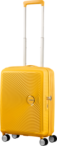 American Tourister Soundbox Expandable Spinner 55cm Golden Yellow