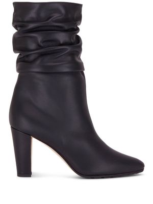 Manolo Blahnik bottines Calasso à design souple - Noir