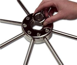 Stazo Adapter Delrin 17x19x25 / Spie 5x3 Delrin 17x19x25