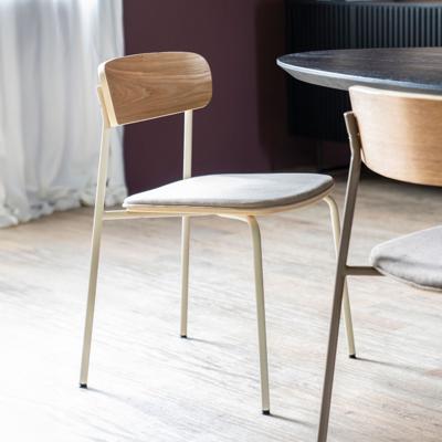 By-Boo Eetkamerstoel 'Skola' kleur Beige