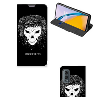 Mobiel BookCase OnePlus Nord 2 5G Skull Hair - thumbnail