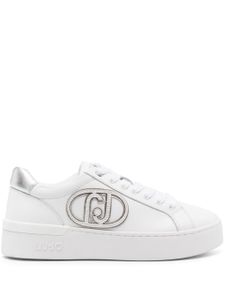 LIU JO baskets Silvia en cuir - Blanc