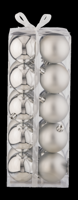 LIVARNO home 20 Kerstballen (Zilver)