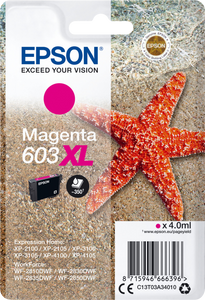 Epson Singlepack Magenta 603XL Ink