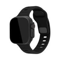 Mobilize Silicon Watch Band - Sports - for Apple 42/44/45/49mm - Black