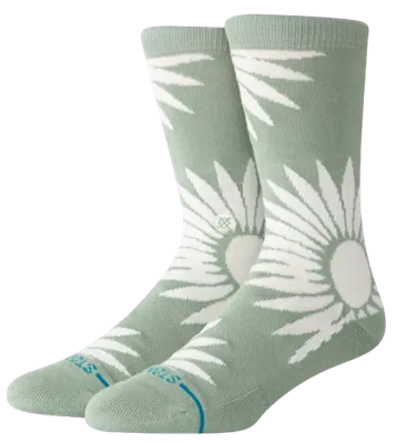 Stance Radial Burst Crew Sokken