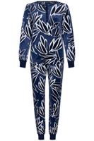 Duurzame velours pyjama bamboebladeren