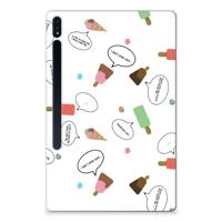 Samsung Galaxy Tab S7 Plus | S8 Plus Tablet Cover IJsjes Samsung Galaxy Tab S7 Plus | S8 Plus Tablet Cover IJsjes
