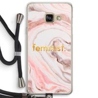 Feminist: Samsung Galaxy A3 (2016) Transparant Hoesje met koord