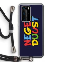 90's One: Huawei P40 Pro Transparant Hoesje met koord