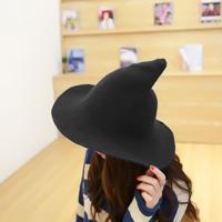 Halloween persoonlijkheid wizard Steeple grote rand wol GLB (zwart)