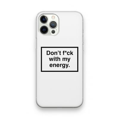 My energy: iPhone 12 Pro Transparant Hoesje