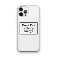 My energy: iPhone 12 Pro Transparant Hoesje